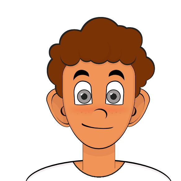 cartoon face